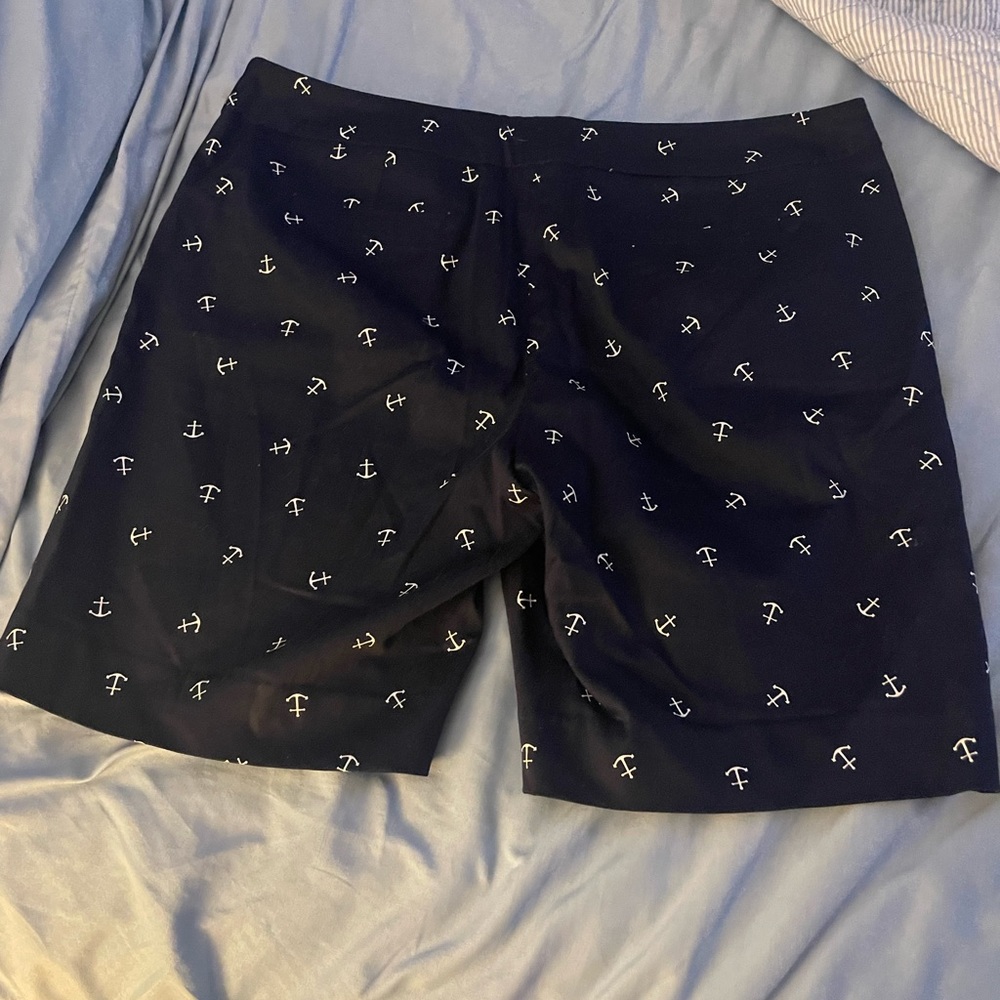 2 for $10.  Navy & white shorts with Anchors size 10